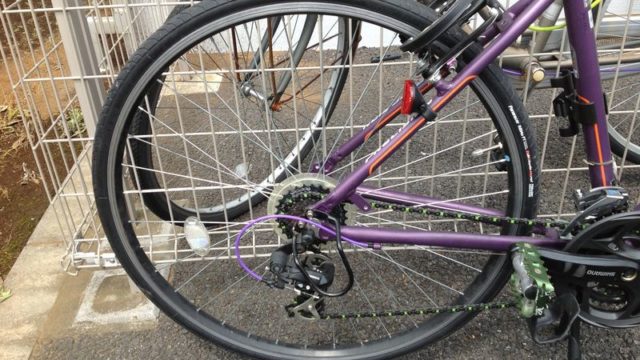 オートライト 自転車 チューブ交換 仏式