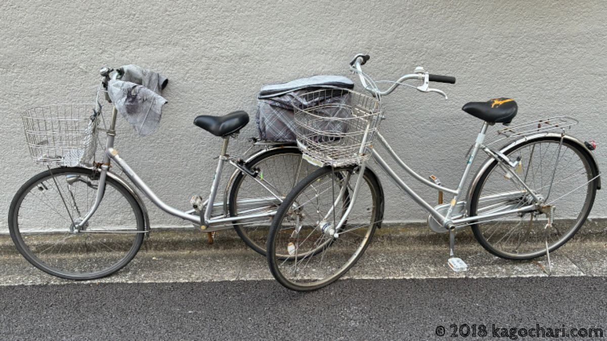 2台のシティサイクルの整備2025秋-アイキャッチ画像